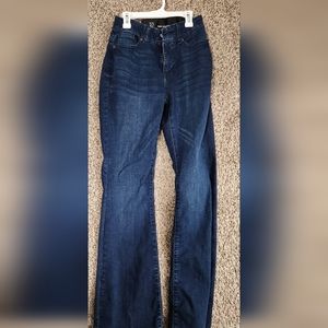 New York and Company, curvy high waisted sculpted boot cut jeans